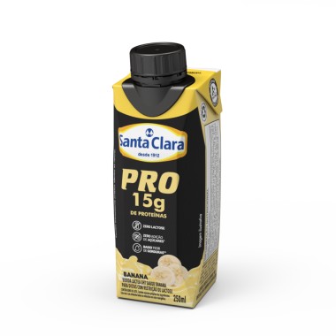 BEBIDA LACTEA STA CLARA PRO BANANA 250ML