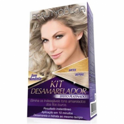 KIT DESAMARELADOR EFEITO PLATINADO