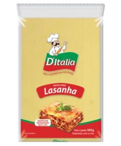 MASSA D ITALIA LASANHA 500GR