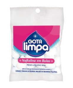 NAFTALINA GOTA LIMPA 50GR