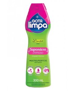 SAPONACEO GOTA LIMPA CREMOSO LIMAO 300GR