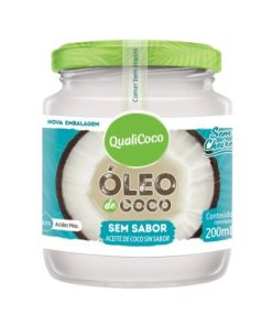 OLEO DE COCO QUALICOCO SEM SABOR 200ML