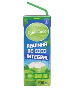 AGUA DE COCO QUALICOCO INTEGRAL 200ML
