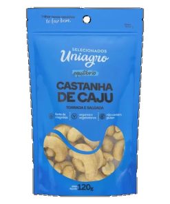 CASTANHA CAJU UNIAGRO POUCH 120GR