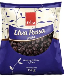 PASSAS UVA PRETA SSEM FELIZ 100GR