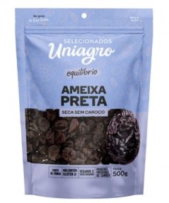 AMEIXA PRETA UNIAGRO SECA S CAROCO 500GR