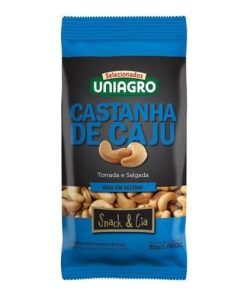 CASTANHA CAJU UNIAGRO 30GR