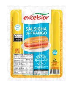 SALSICHA EXCELSIOR FRANGO  320GR