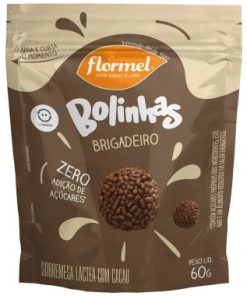 BOLINHA FLORMEL BRIGADEIRO ZERO 60GR