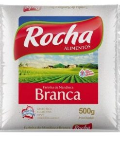 FARINHA MANDIOCA ROCHA BRANCA 500GR