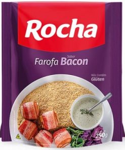 FAROFA PRONTA ROCHA BACON 250GR