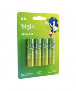 PILHA ELGIN PEQUENA AA 4UN