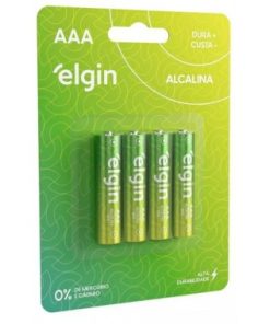 PILHA ELGIN PALITO AAA 4UN