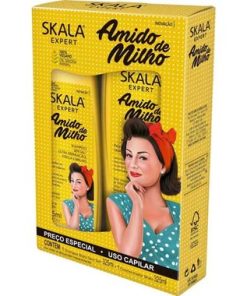 CONJ SKALA SH COND AMIDO MILHO 325ML