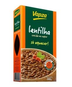 VAPZA LENTILHA COZIDA 250G