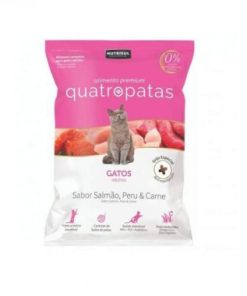 RACAO QUATRO PATAS GATOS 3KG