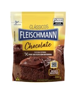 MISTURA BOLO FLEISCHMANN CHOCOLATE 390GR