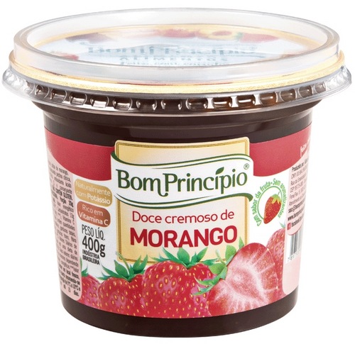 DOCE BOM PRINCIPIO MORANGO 400GR