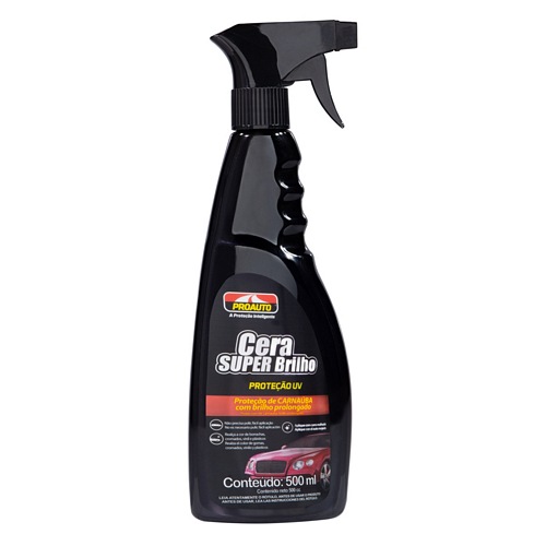 CERA P CARRO PROAUTO SUPER BRILHO 500ML