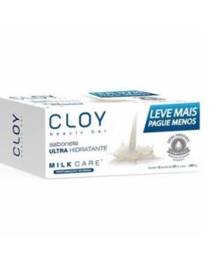 SABONETE CLOY MILK 80G LEVE+PAGUE C6UN