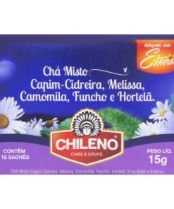 CHA CHILENO CAMOMILA MELISSA C STEVIA15G