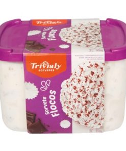 SORVETE TRIVIALY FLOCOS 2L