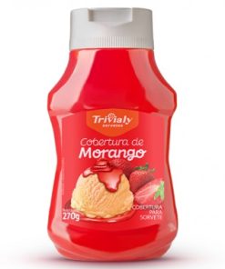 COBERTURA TRIVIALY MORANGO 270GR