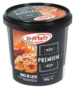 SORVETE TRIVIALY PREMIUM DOCE DE LEITE1L