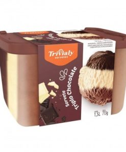 SORVETE TRIVIALY TRIPLO CHOCOLATE 1,5L