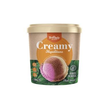 SORVETE TRIVIALY CREAMY AVEIA NAPOLIT 1L