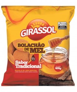 BISCOITO GIRASSOL BOLACHAO MEL 400GR