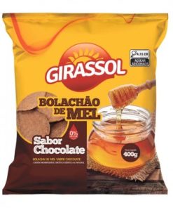 BISCOITO GIRASSOL BOLACHAO MEL CHOC 400G