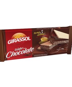 BISCOITO WAF GIRASSOL CHOCOLATE 60GR