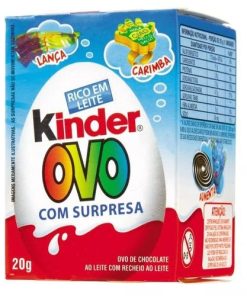 CHOCOLATE KINDER OVO MENINO UN