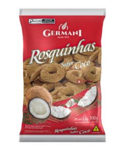 BISCOITO GERMANI ROSCA COCO 300G