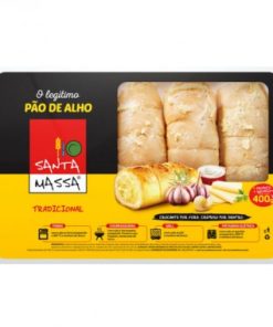 PAO DE ALHO SANTA MASSA TRADIC 400GR