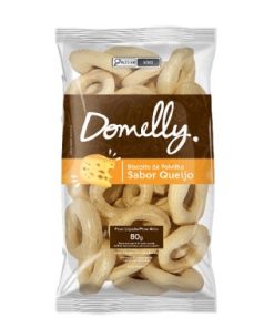 BISCOITO DOMELLY POLVILHO QUEIJO 80GR