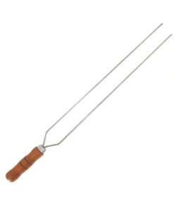 ESPETO ADM DUPLO CB MADEIRA 70CM