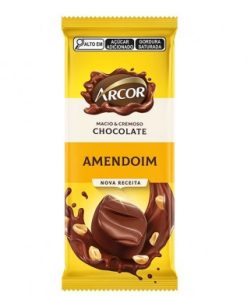 CHOCOLATE ARCOR AMENDOIM 80GR