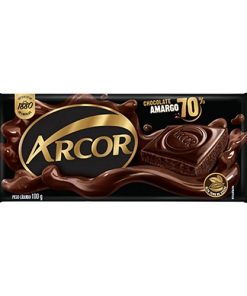 CHOCOLATE ARCOR AMARGO 70 80GR