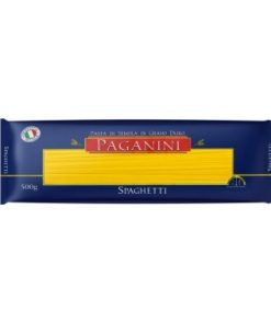 MASSA PAGANINI GRANO DURO SPAGHETTI 500G
