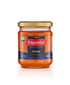 MOLHO PAGANINI PESTO CALABRESE 180G