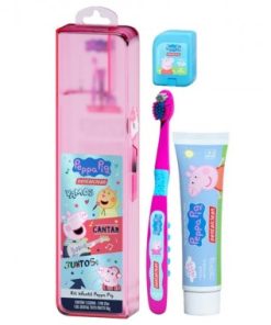 ESCOVA DENTAL DC PEPPA PIG KIT UN