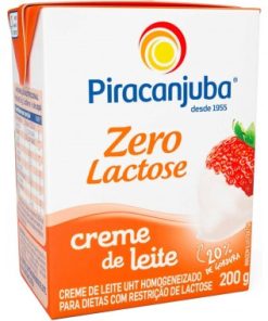 CREME DE LEITE PIRACANJUBA ZLACTOSE 200G