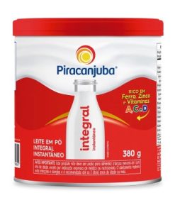 LEITE PO PIRACANJUBA INTEGRAL INST 380G