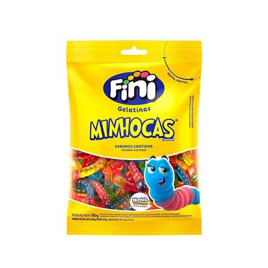 BALA FINI MINHOCA BRILHO 90GR