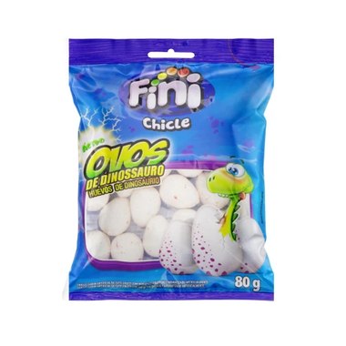 CHICLE FINI OVOS DE DINOSSAURO 80G CHICLE FINI OVOS DE DINOSSAURO 80G