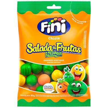 CHICLE FINI SALADA DE FRUTAS 80G CHICLE FINI SALADA DE FRUTAS 80G