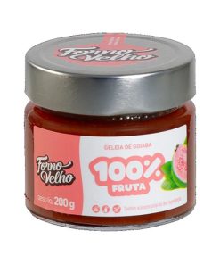 GELEIA FORNO VELHO 100PC FRUTA GOIA 200G