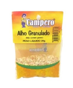 TEMPERO CAMPERO ALHO GRANULADO 20GR
